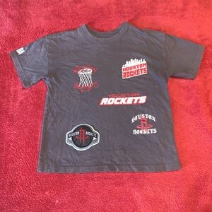 NBA Houston Rockets Kids T-Shirt - Grey and Red